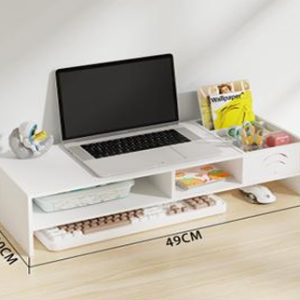 suport monitor/laptop alb