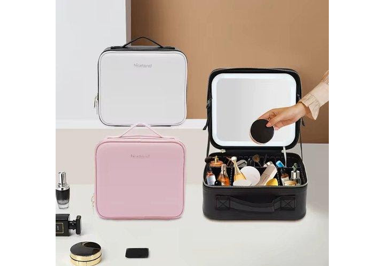 geanta oglinda cu led make up geanta oglinda cu led make up