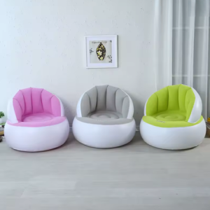 scaun gonflabil confortabil cu pompa inclusa